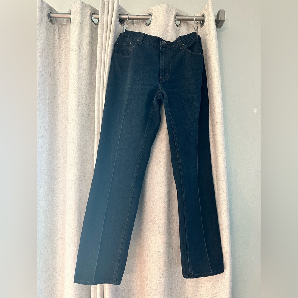 Pronto Uomo 👖 Men’s 36x32 Straight Leg Dark Wash Jeans Classic
